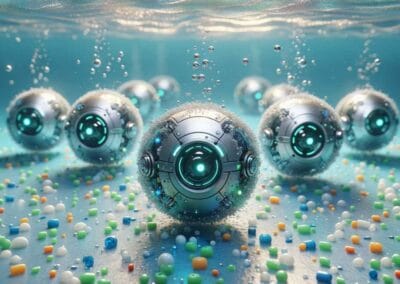 Scienziati creano microrobot magnetici che ripuliscono l’acqua dalle microplastiche in 30 minuti