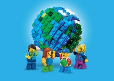 Lavoriamo per mattoncini e elementi LEGO® sostenibili